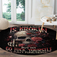 rose-skull-round-carpet-my-give-a-fuck-is-broken-but-my-go-fuck-yourself-is-functional