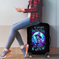 Witch Skull Luggage Cover My Mother Didn't Raise A Princess She Trained A Witch - Wonder Print Shop