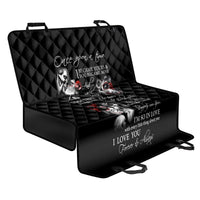 Love Skull Back Car Seat Cover Once Upon A Time I Love You Forever And Always - Wonder Print Shop