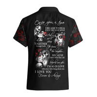 Love Skull Hawaiian Shirt Once Upon A Time I Love You Forever And Always - Wonder Print Shop