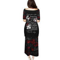 Love Skull Puletasi Once Upon A Time I Love You Forever And Always - Wonder Print Shop