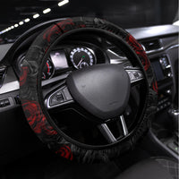 Love Skull Steering Wheel Cover Once Upon A Time I Love You Forever And Always - Wonder Print Shop
