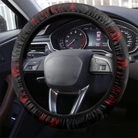 Love Skull Steering Wheel Cover Once Upon A Time I Love You Forever And Always - Wonder Print Shop