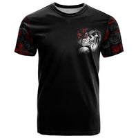 Love Skull T Shirt Once Upon A Time I Love You Forever And Always - Wonder Print Shop