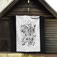 Art Skull Quilt Rock Paper Scissors Throat Punch I Win - Wonder Print Shop