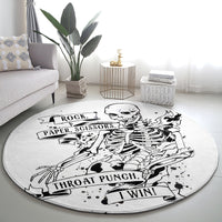 art-skull-round-carpet-rock-paper-scissors-throat-punch-i-win