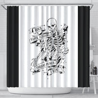 art-skull-shower-curtain-rock-paper-scissors-throat-punch-i-win