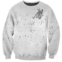 Art Skull Sweatshirt Rock Paper Scissors Throat Punch I Win - Wonder Print Shop