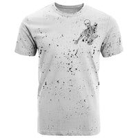 Art Skull T Shirt Rock Paper Scissors Throat Punch I Win - Wonder Print Shop