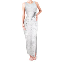 Art Skull Tank Maxi Dress Rock Paper Scissors Throat Punch I Win - Wonder Print Shop