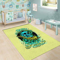 Turtle Skull Area Rug Sassy Since Birth Salty By Choice - Wonder Print Shop