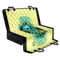Turtle Skull Back Car Seat Cover Sassy Since Birth Salty By Choice - Wonder Print Shop