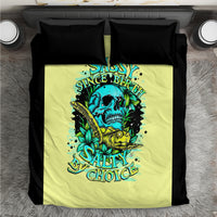 Turtle Skull Bedding Set Sassy Since Birth Salty By Choice - Wonder Print Shop