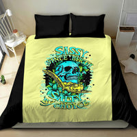 Turtle Skull Bedding Set Sassy Since Birth Salty By Choice - Wonder Print Shop