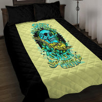 Turtle Skull Quilt Bed Set Sassy Since Birth Salty By Choice - Wonder Print Shop