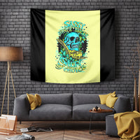 Turtle Skull Tapestry Sassy Since Birth Salty By Choice - Wonder Print Shop