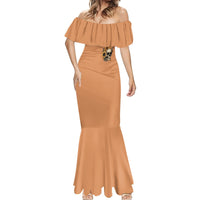 Sunflower Skull Mermaid Dress She Is Sunshine Mixed With A Little Hurricance - Wonder Print Shop