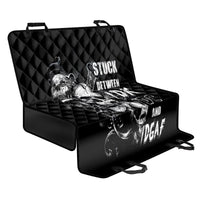 Three Skull Back Car Seat Cover Stuck Between Idk Idc And Idgaf - Wonder Print Shop