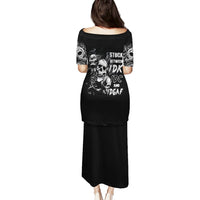 Three Skull Puletasi Stuck Between Idk Idc And Idgaf - Wonder Print Shop