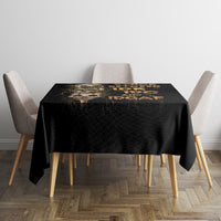Wire Skull Tablecloth Stuck Between Idk Idc And Idgaf - Wonder Print Shop