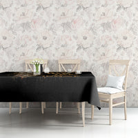 Wire Skull Tablecloth Stuck Between Idk Idc And Idgaf - Wonder Print Shop
