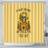 sunflower-skull-shower-curtain-im-blunt-because-god-rolled-me-that-way