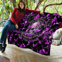 Rose Skull Quilt She Whispered Back I am The Storm - Wonder Print Shop