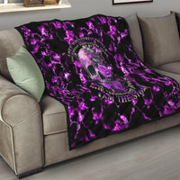 Rose Skull Quilt She Whispered Back I am The Storm - Wonder Print Shop
