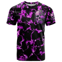 Rose Skull T Shirt She Whispered Back I am The Storm - Wonder Print Shop