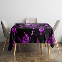 Rose Skull Tablecloth She Whispered Back I am The Storm - Wonder Print Shop