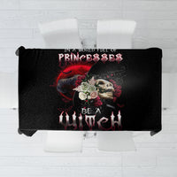 Witch Skull Tablecloth In A World Full Of Princess Be A Witch - Wonder Print Shop