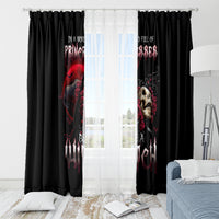 Witch Skull Window Curtain In A World Full Of Princess Be A Witch - Wonder Print Shop