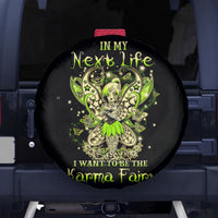 Tinker Fairy Skull Spare Tire Cover My Next Life I Want To Be Karma Fairy - Wonder Print Shop