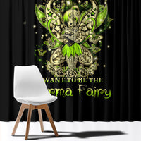 Tinker Fairy Skull Window Curtain My Next Life I Want To Be Karma Fairy - Wonder Print Shop