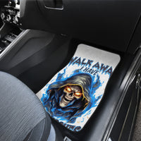 Death Skull Car Mats Walk Away I Have Anger Issues And Dislike For Stupod People - Wonder Print Shop