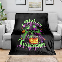 pumpkin-witch-skull-blanket-witches-be-trippin