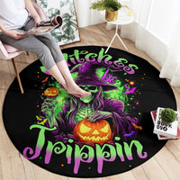 pumpkin-witch-skull-round-carpet-witches-be-trippin
