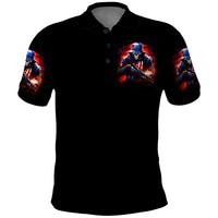 Soldier Skull Polo Shirt Your First Mistake Was Thinking I Was One Of The Sheep - Wonder Print Shop