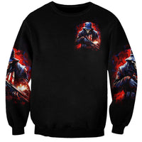 Soldier Skull Sweatshirt Your First Mistake Was Thinking I Was One Of The Sheep - Wonder Print Shop