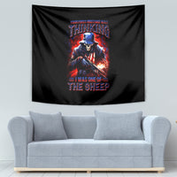 Soldier Skull Tapestry Your First Mistake Was Thinking I Was One Of The Sheep - Wonder Print Shop