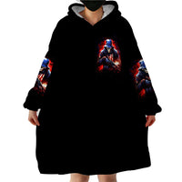 Soldier Skull Wearable Blanket Hoodie Your First Mistake Was Thinking I Was One Of The Sheep - Wonder Print Shop