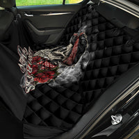 Girl Skull Back Car Seat Cover Zero Fucking Given - Wonder Print Shop