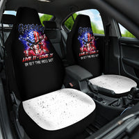 American Skull Car Seat Cover American Live It Love It Or Get The Hell Out - Wonder Print Shop