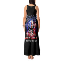 American Skull Tank Maxi Dress American Live It Love It Or Get The Hell Out - Wonder Print Shop
