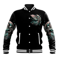 Angel Skull Baseball Jacket She Whispered Back Iam The Storm - Wonder Print Shop