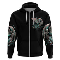 Angel Skull Hoodie She Whispered Back Iam The Storm - Wonder Print Shop