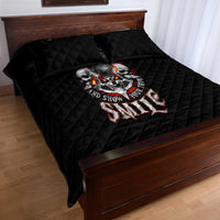 Satan Skull Quilt Bed Set Become The Monster And Show Your True Smile - Wonder Print Shop