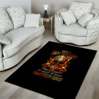 Fire Skull Area Rug Did I Piss You Off That's Great At Least I'm Doing Something Right - Wonder Print Shop