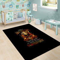 Fire Skull Area Rug Did I Piss You Off That's Great At Least I'm Doing Something Right - Wonder Print Shop