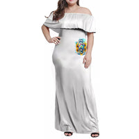 Skull Girl Family Matching Off Shoulder Maxi Dress and Hawaiian Shirt Assuming I Was Like Most Girls Was Your First Mistake - Wonder Print Shop